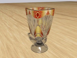 tazza di vetro Modello 3D