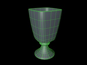 glass cup 3D Model