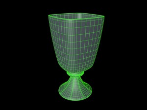 glass cup 3D Model