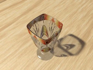 glass cup 3D Model