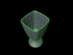 glass cup 3D Model