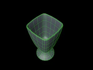 glass cup 3D Model