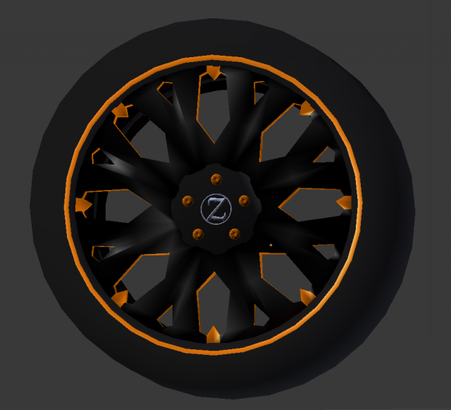wheel car 3D मॉडल .c4d .max .obj .3ds .fbx .stl .blend 