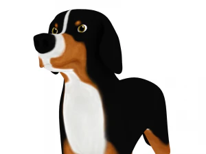 bernese mountain 3D Model