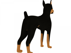 doberman 3D मॉडल