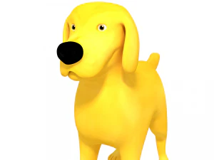 Golden Retriever 3D Modell