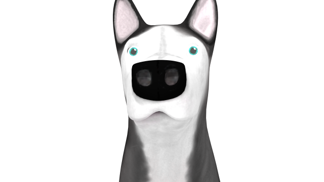 husky Modelo 3D .c4d .max .obj .3ds .fbx .stl .blend 