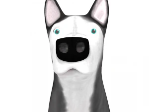 husky 3D Model