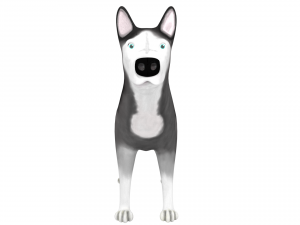 husky Modelo 3D