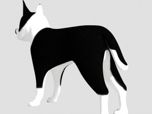 pitbull 3D-Modell
