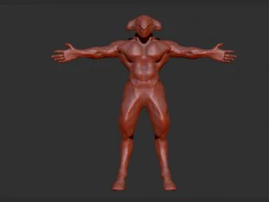 minotaur 3D Model
