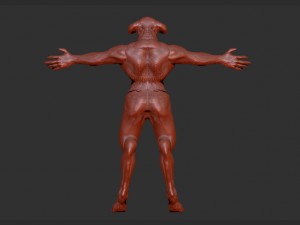 minotaur Model 3D