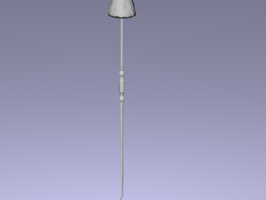 mushroom staff low poly 3D Model