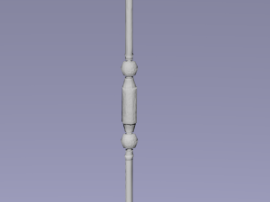 mushroom staff low poly 3D Model