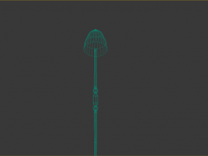 mushroom staff low poly 3D Model