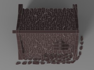 cartoon house 2 Modèle 3D