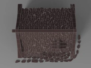 cartoon house 2 3D Model