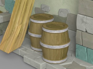 cartoon house 3 Modèle 3D