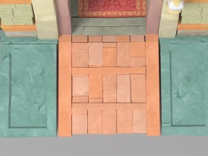 cartoon house 1 3D Model