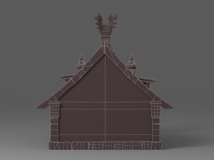 cartoon house 1 3D 模型