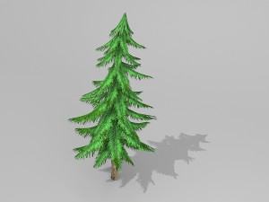 tree set 2 3D Model