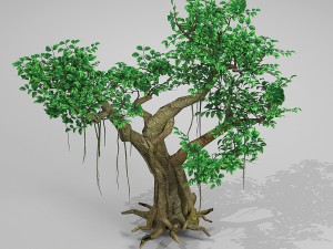 tree set 2 3D Model