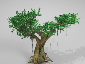 tree set 2 3D Model