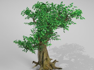 tree set 2 3D Model