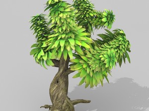 tree set 2 3D Model