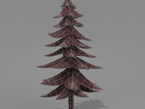 tree set 2 3D Model