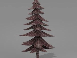 tree set 2 3D Model