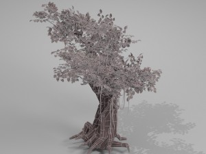 tree set 2 3D Model