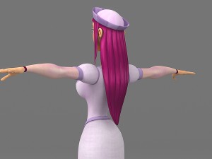 cartoon woman 5 3D मॉडल