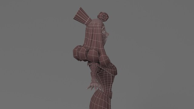 3D 4 Armed Woman 