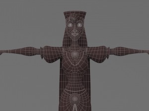 cartoon woman 3 3D 模型