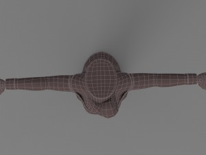 cartoon woman 2 Model 3D
