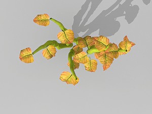 plant set Model 3D