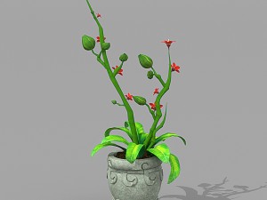 plant set Model 3D