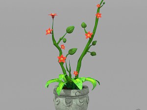 plant set Model 3D