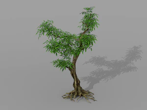 tree set 3D Model