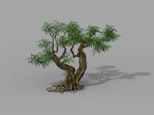 tree set 3D Model