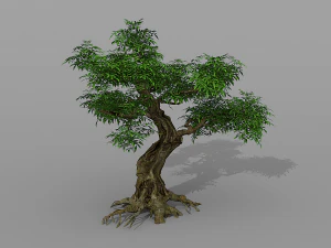 tree set 3D Model