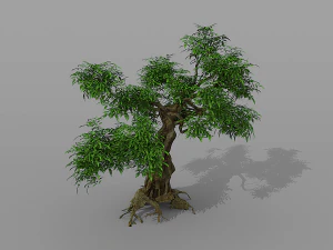 tree set 3D Model