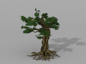 tree set 3D Model