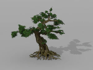 tree set 3D Model