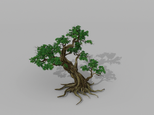 tree set 3D Model