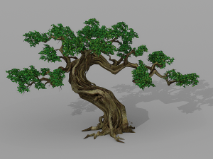 tree set 3D Model