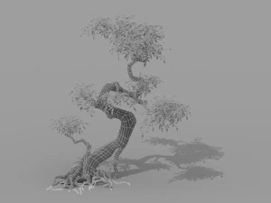 tree set 3D Model