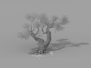 tree set 3D Model