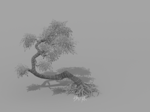 tree set 3D Model